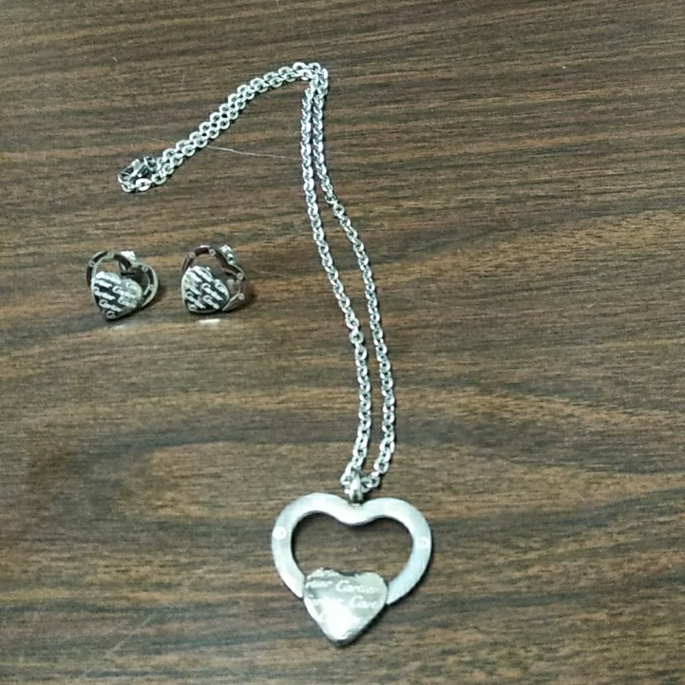 Cartier Necklace and Earrings